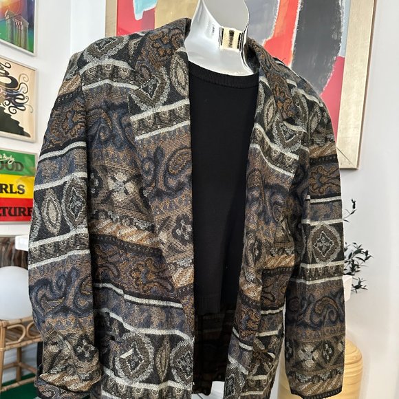 Vintage Wool Blazer - Picture 1 of 2